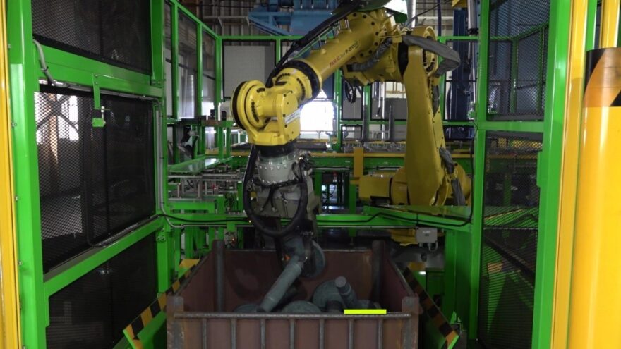 3Dビジョン バラ積みピッキング